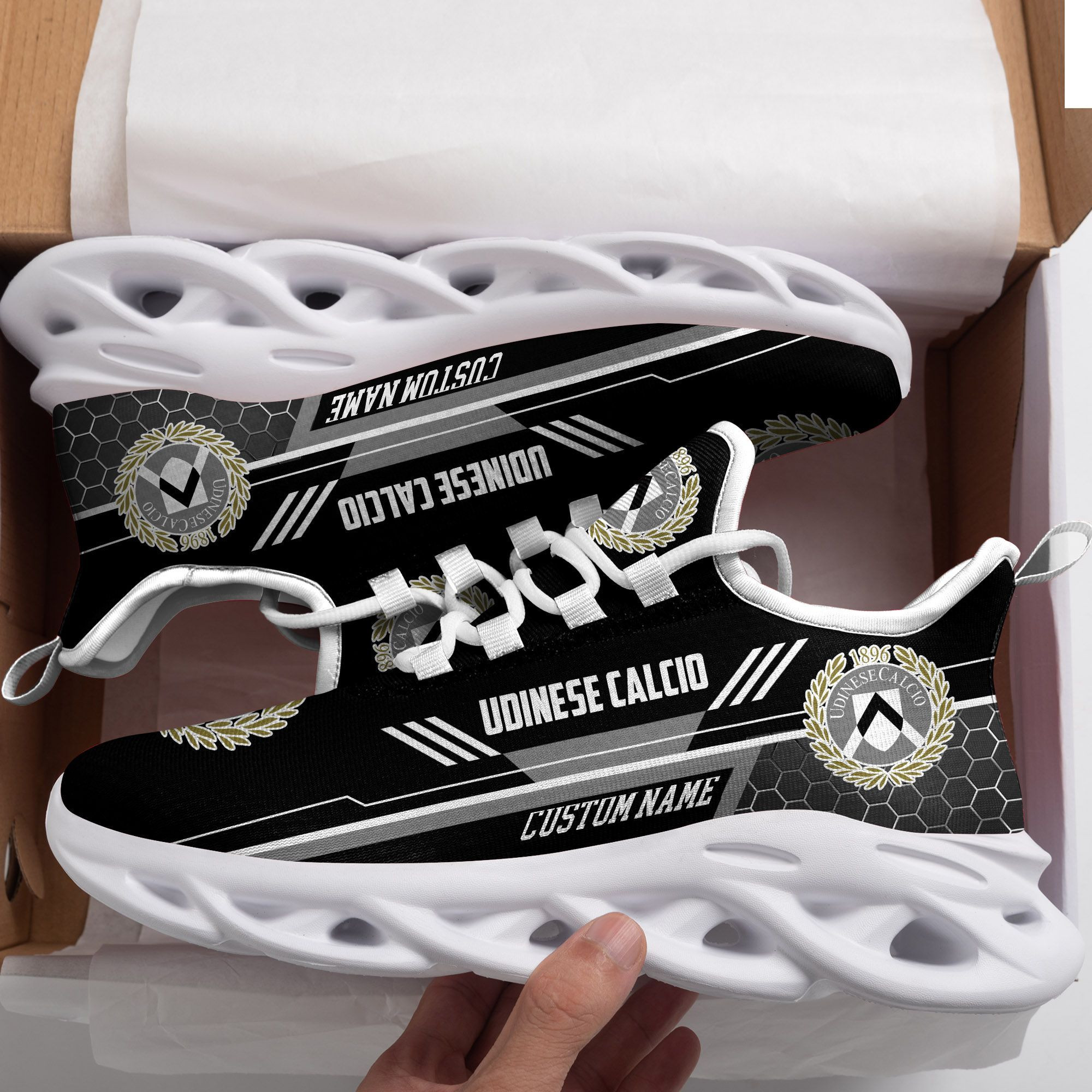 Kansas Jayhawks Custom Personalized Max Soul Sneakers Shoes