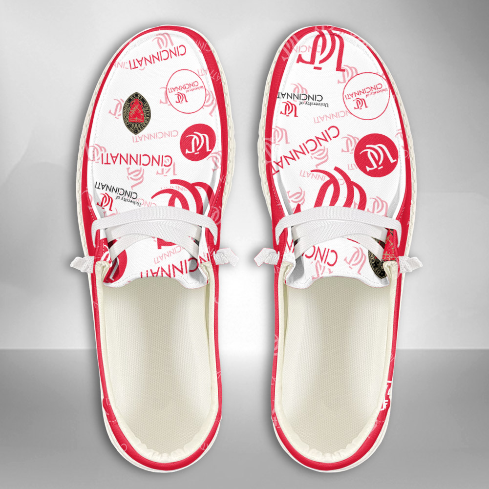 Cornell University Personalized Hey Dude Sports Shoes - Custom Name Design