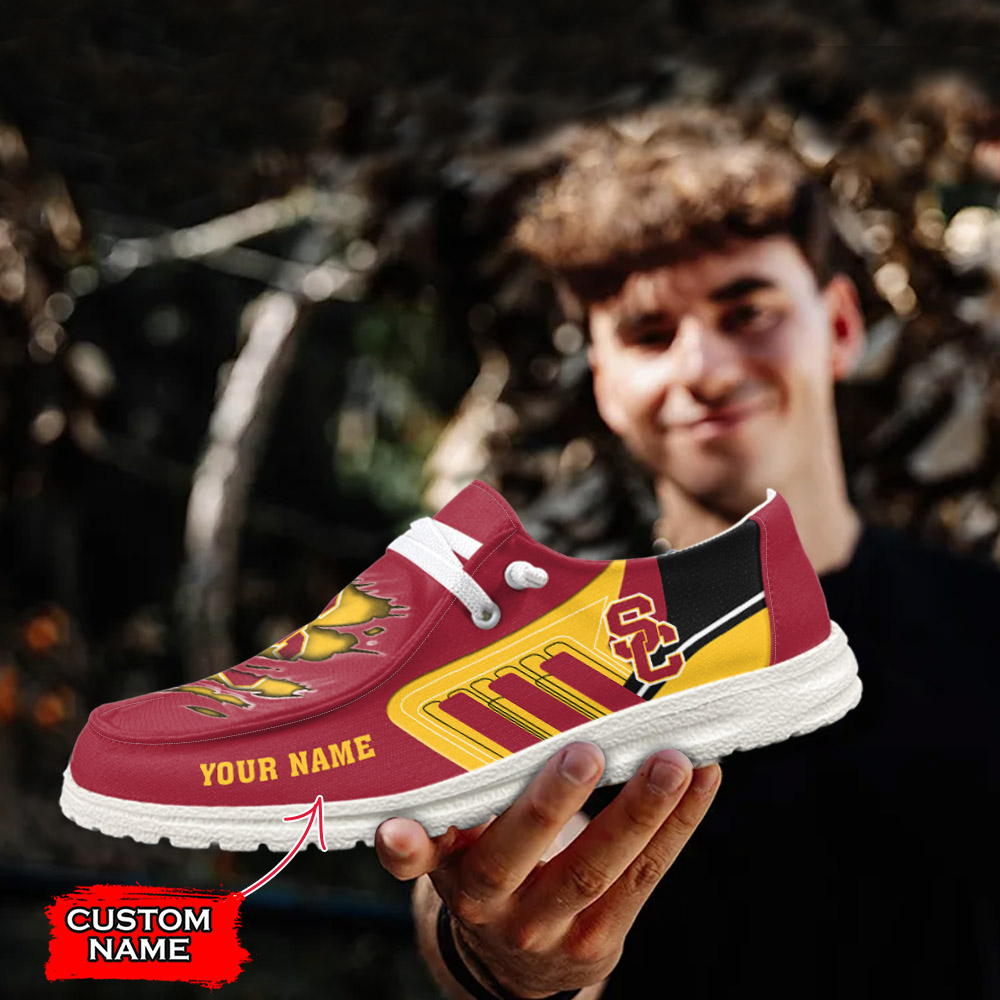 UCF Knights Personalized Hey Dude Sports Shoes - Custom Name Design