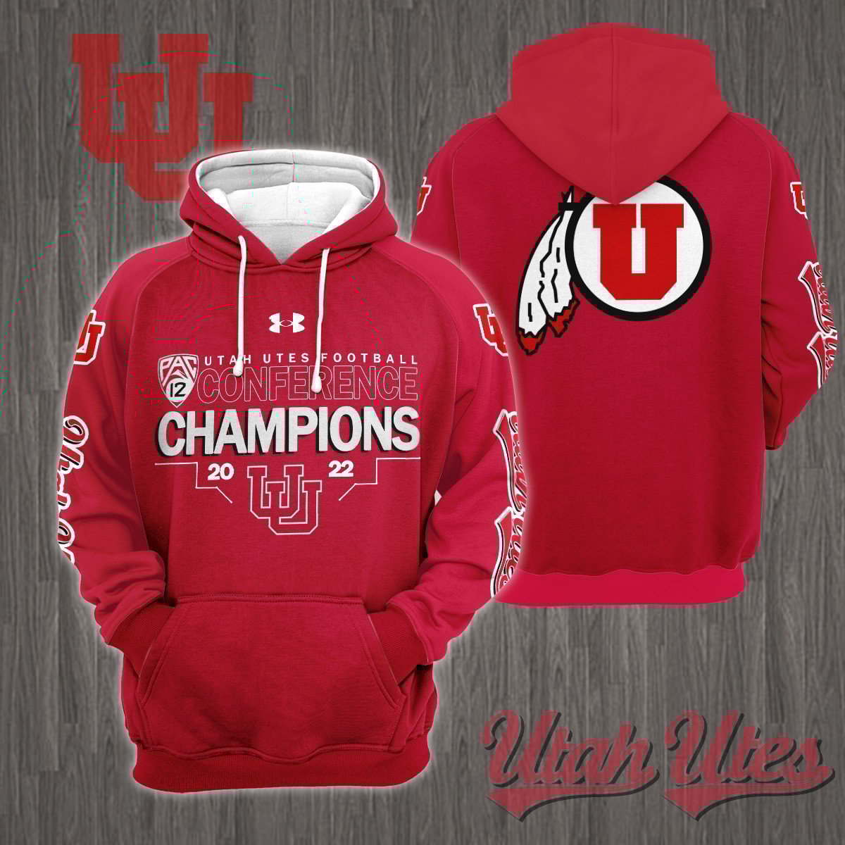 UTAH UTES PAC 12 Champions Shirt