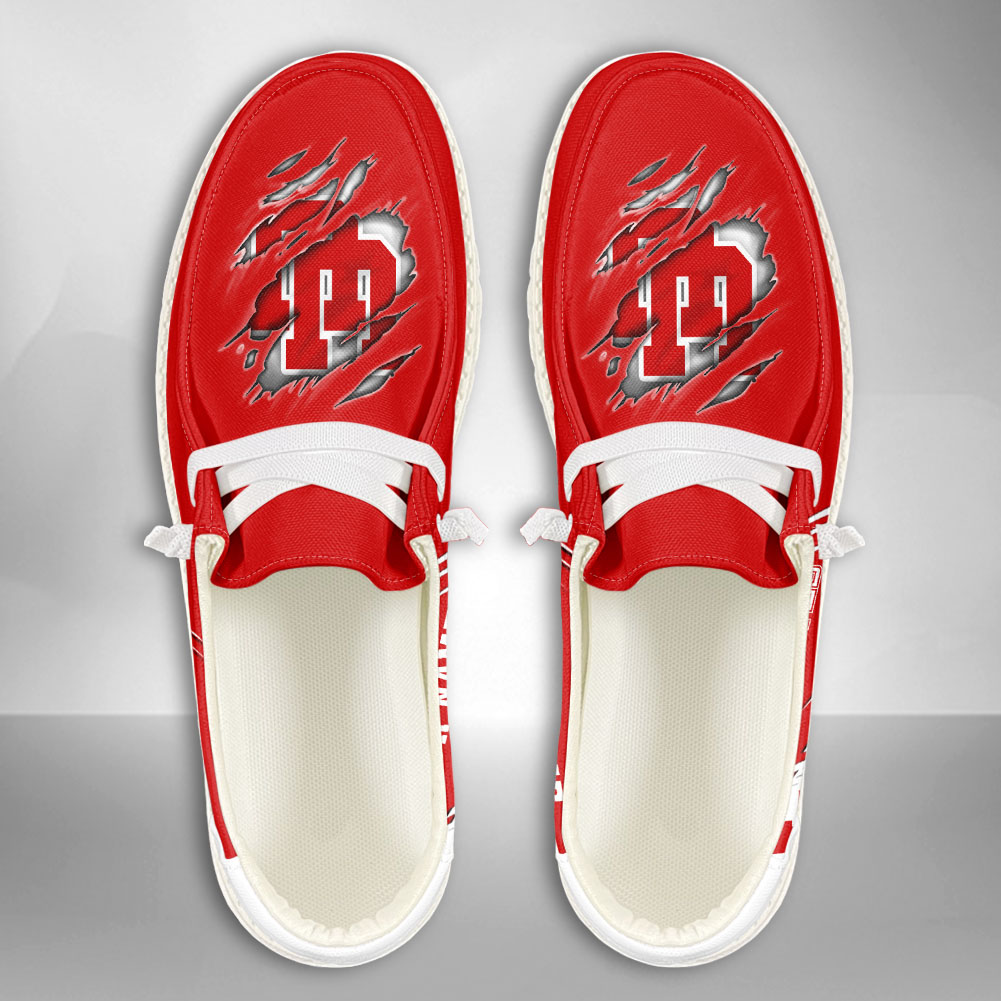 TCU Horned Frogs Personalized Hey Dude Sports Shoes - Custom Name Design
