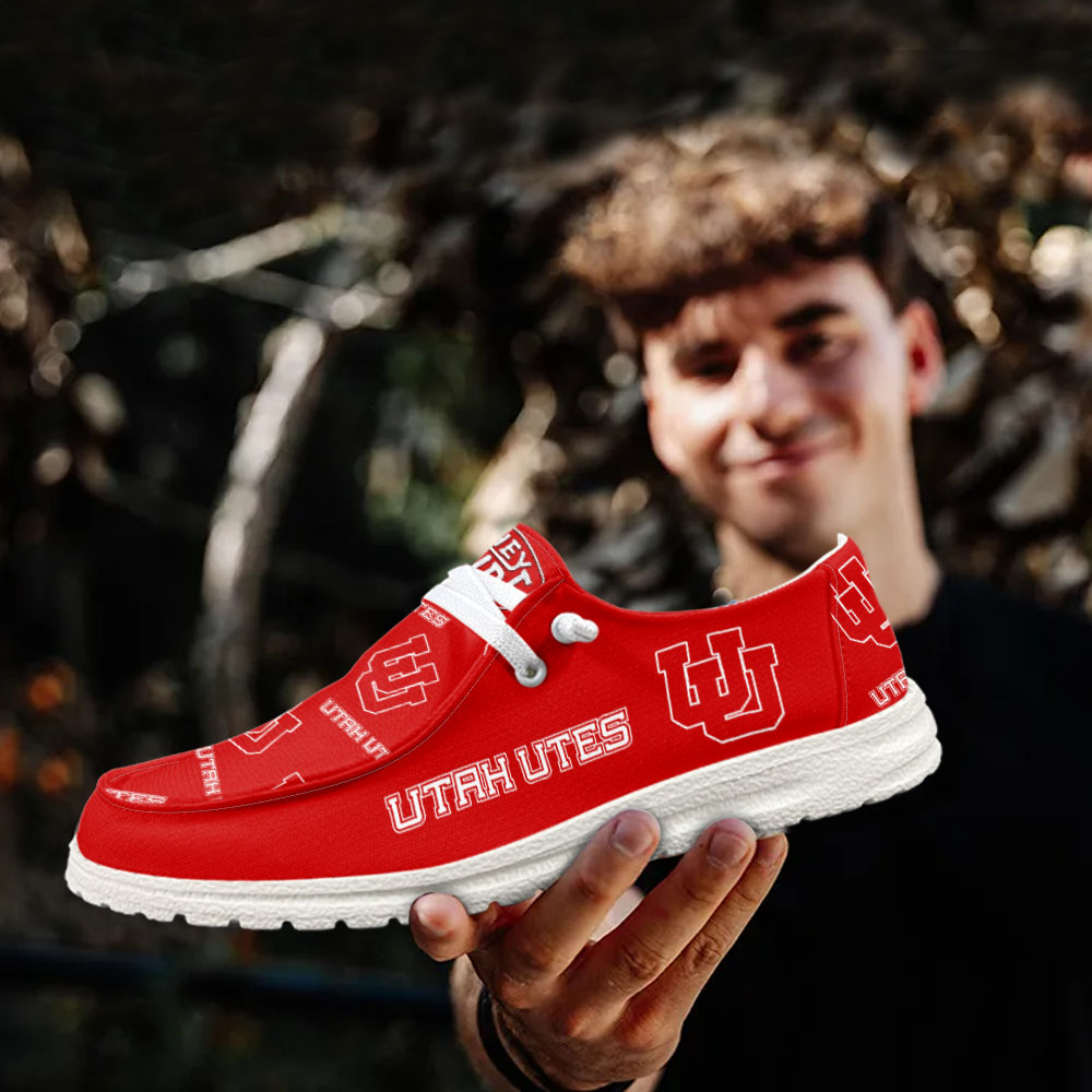Atlanta Falcons Personalized Hey Dude Sports Shoes - Custom Name Design