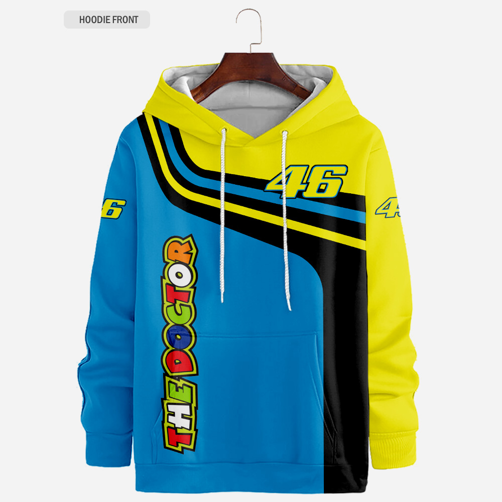 Valentino Rossi 46 Skull Tshirt, sweatshirt, Polo, Hawaiian, Hoodie 3D Apparel Full Printing Custom Name 
