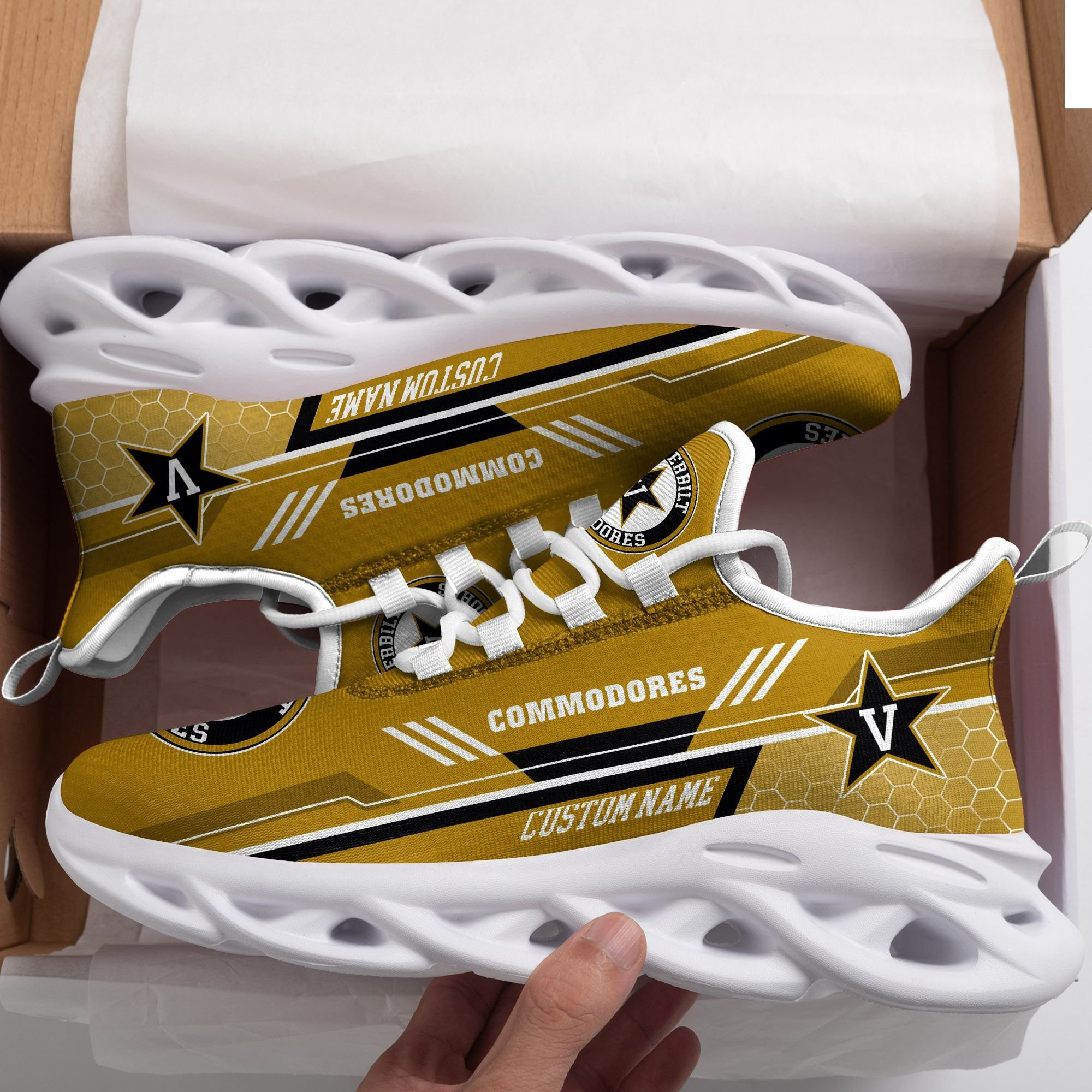 New England Patriots Baby Yoda Hug Custom Name Personalized Max Soul Sneakers Shoes