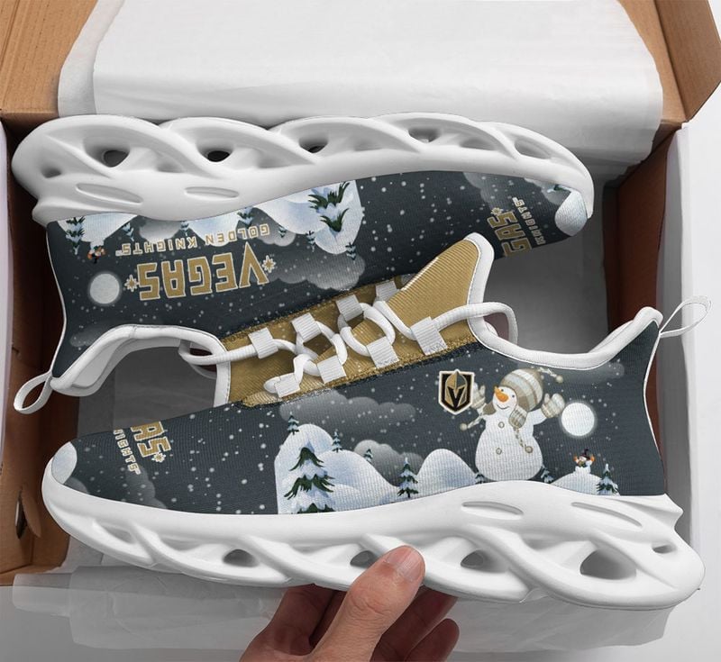 Vegas Golden Knights Xmas Pattern Max Soul Shoes NLA029866