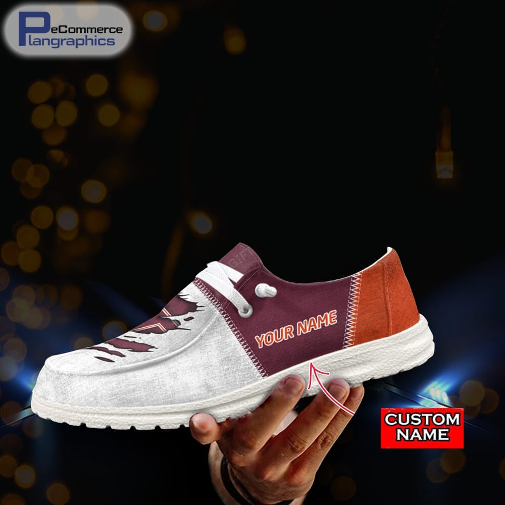 USC Trojans Custom Name Hey Dude Shoes 