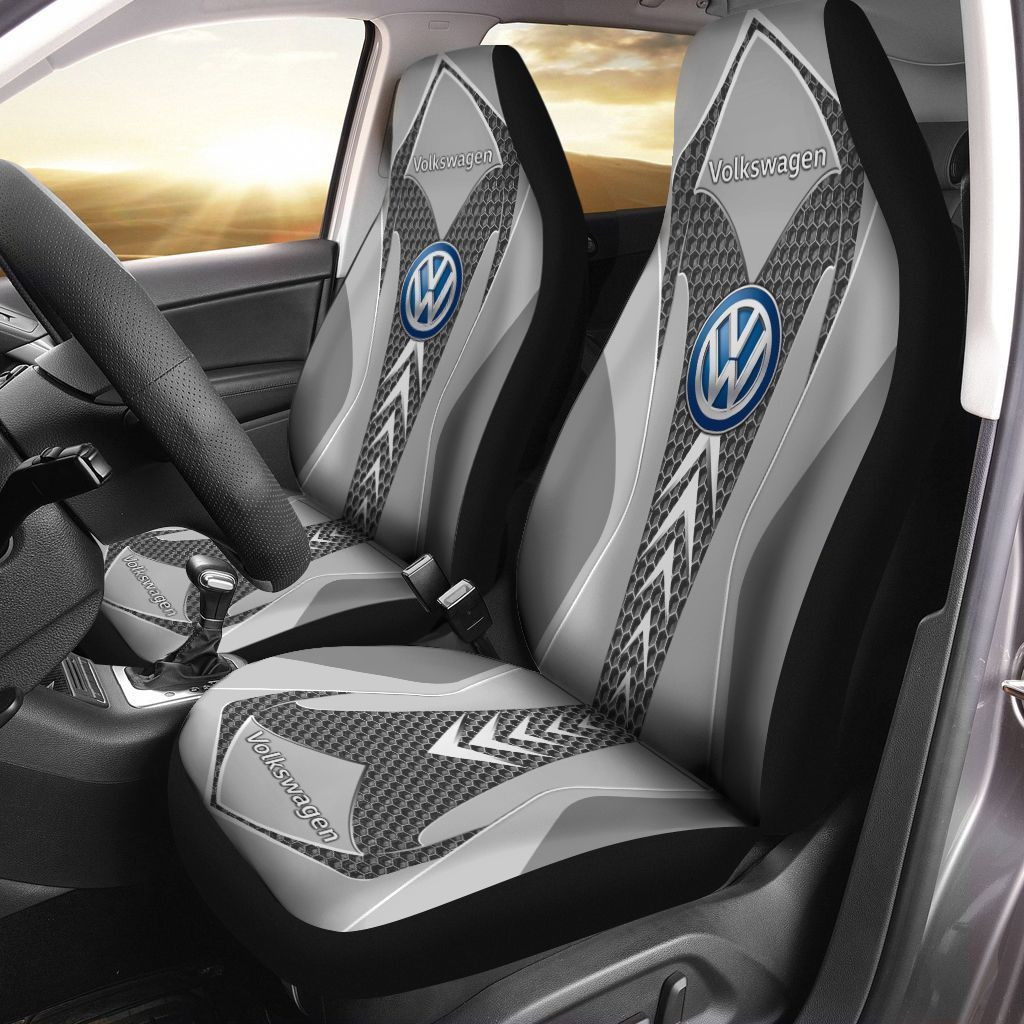 Volkswagen LPH-HT Car Seat Cover (Set of 2) Ver 3 (Red)