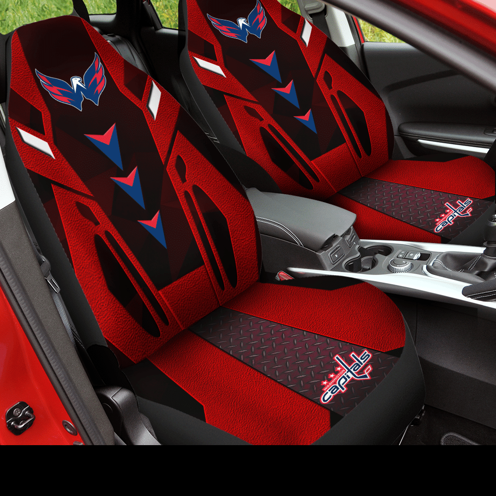Magical And Vibrant Washington Capitals Car Seat Covers