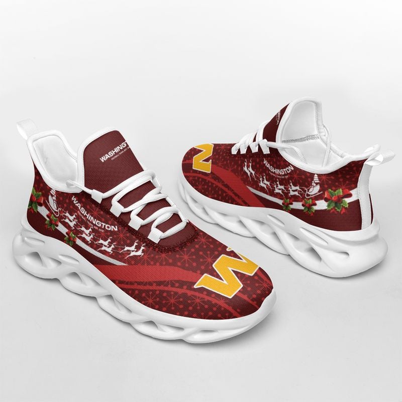 New York Giants Wavy Pattern Print Max Soul Shoes NLA017520