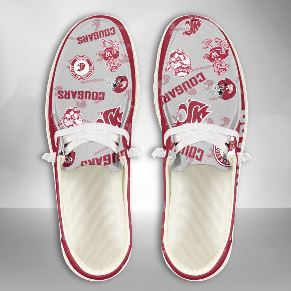 Texas State Bobcats Personalized Hey Dude Sports Shoes - Custom Name Design