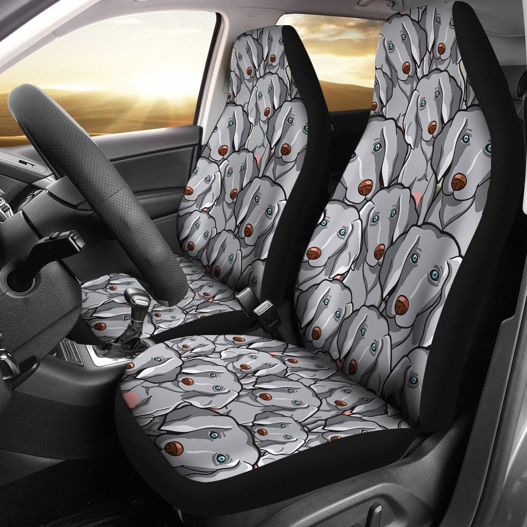 Princess Cartoon Fan Gift Car Seat Cover ( Set of 2)