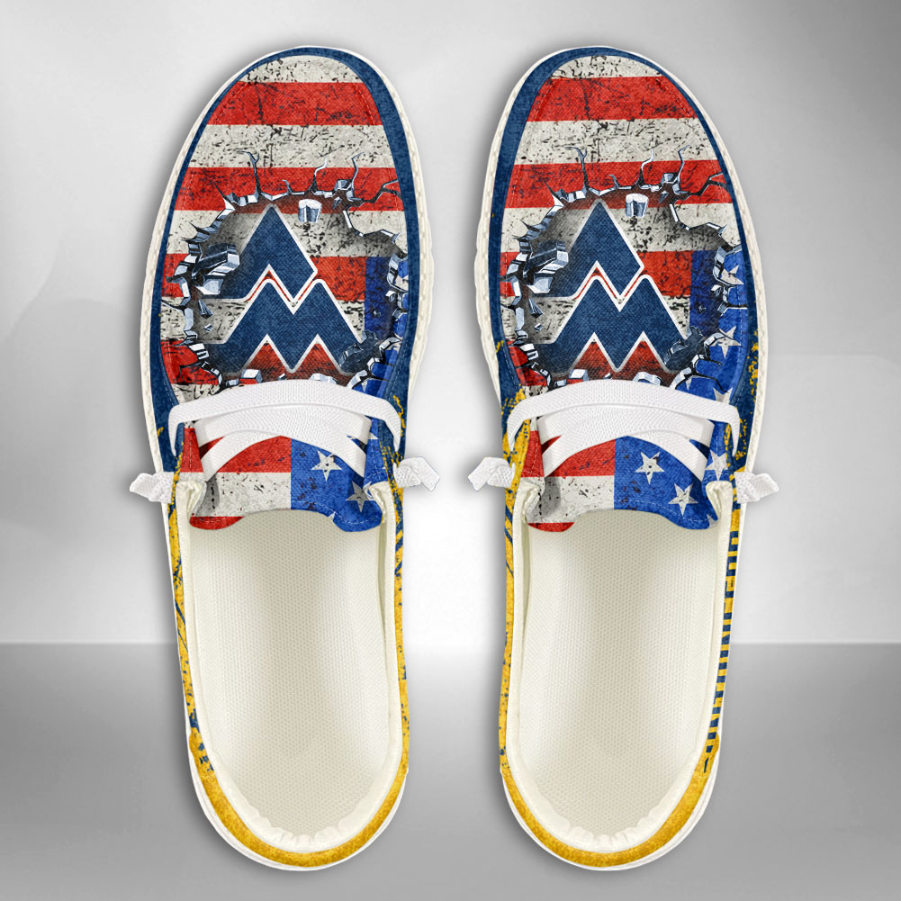 UCF Knights Personalized Hey Dude Sports Shoes - Custom Name Design