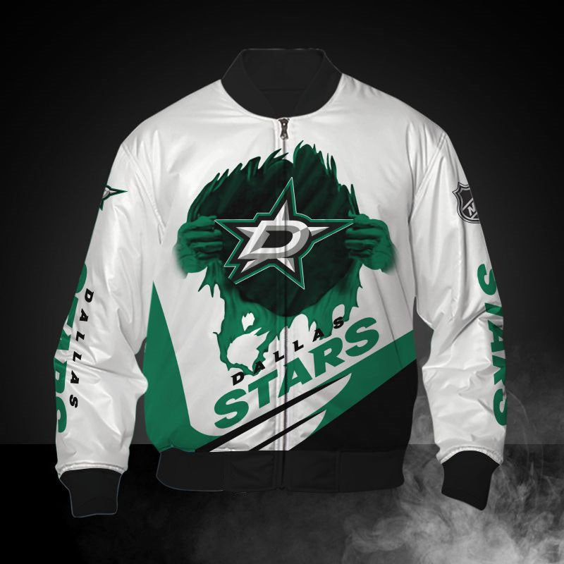White Tampa Bay Lightning Jacket Print 3D