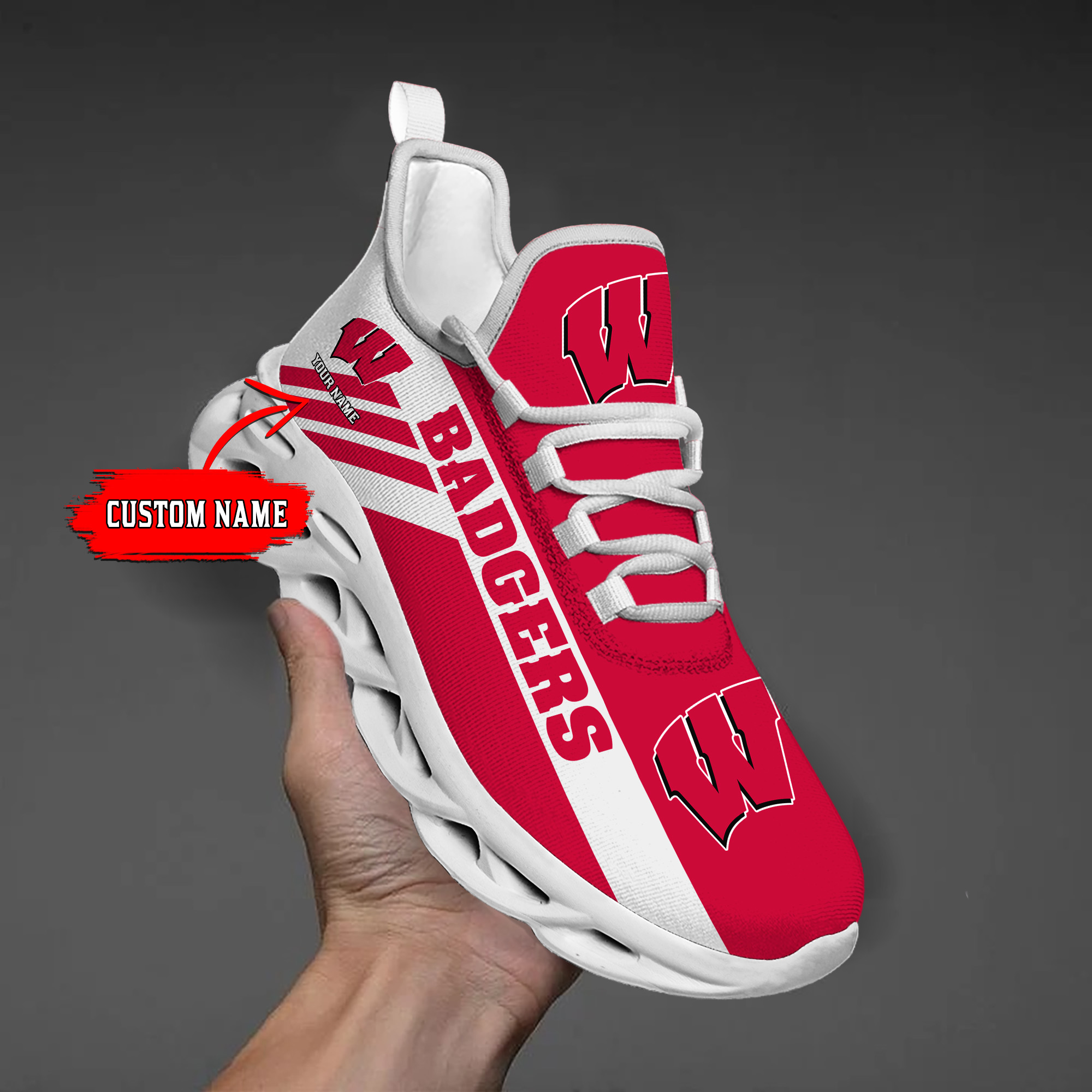 ADS005  Philadelphia Eagles Personalized Max Soul Shoes