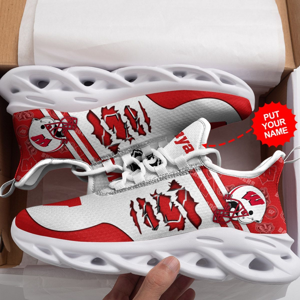 Utah State Aggies Custom Personalized Max Soul Sneakers Shoes