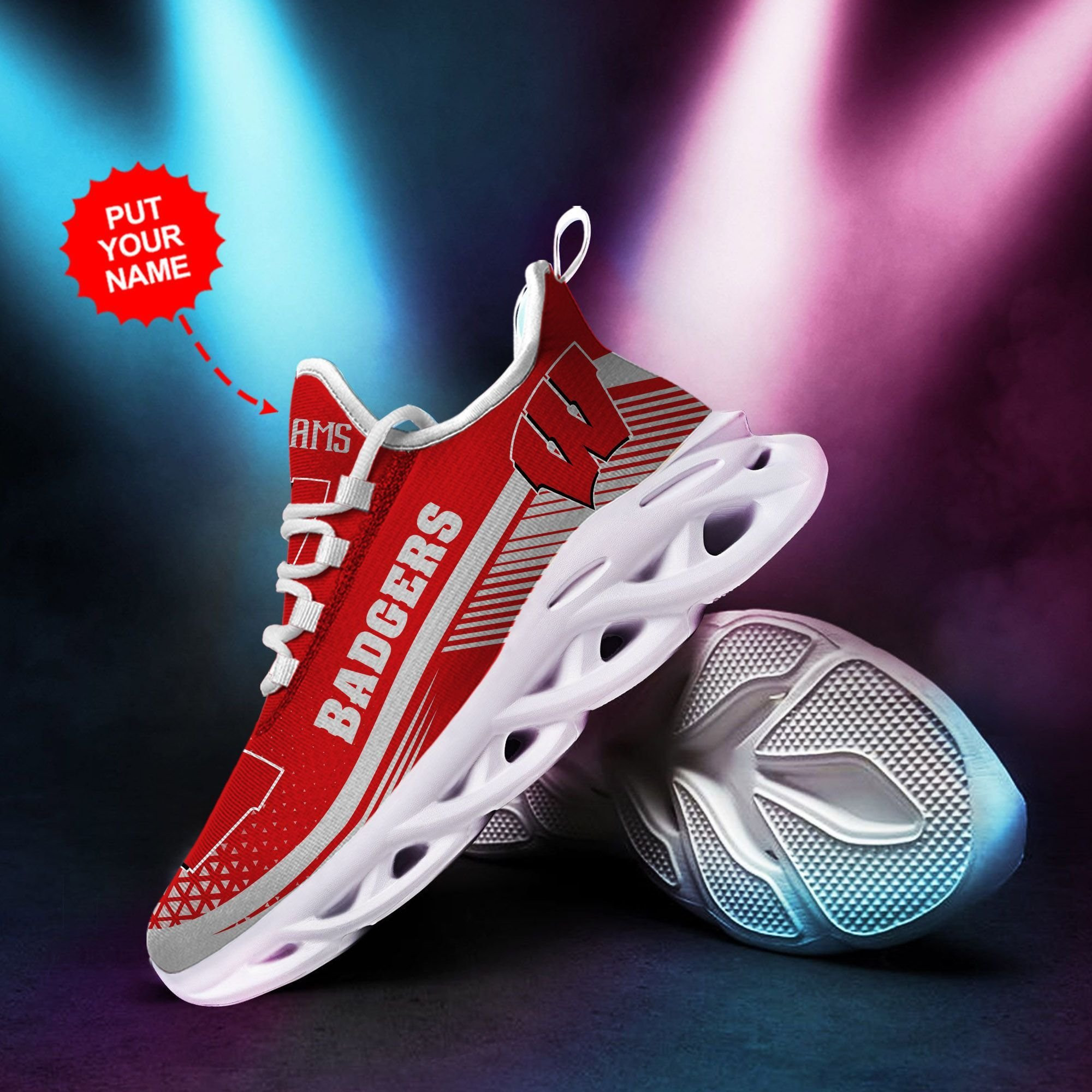 Alabama Crimson Tide Custom Personalized Max Soul Sneakers Shoes