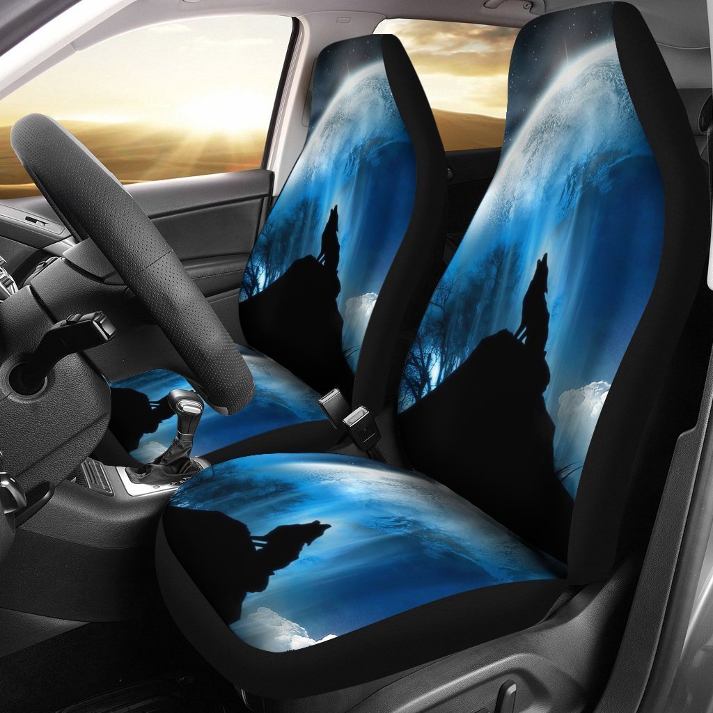 Villains Maleficent Art Car Seat Cover ( Set of 2)