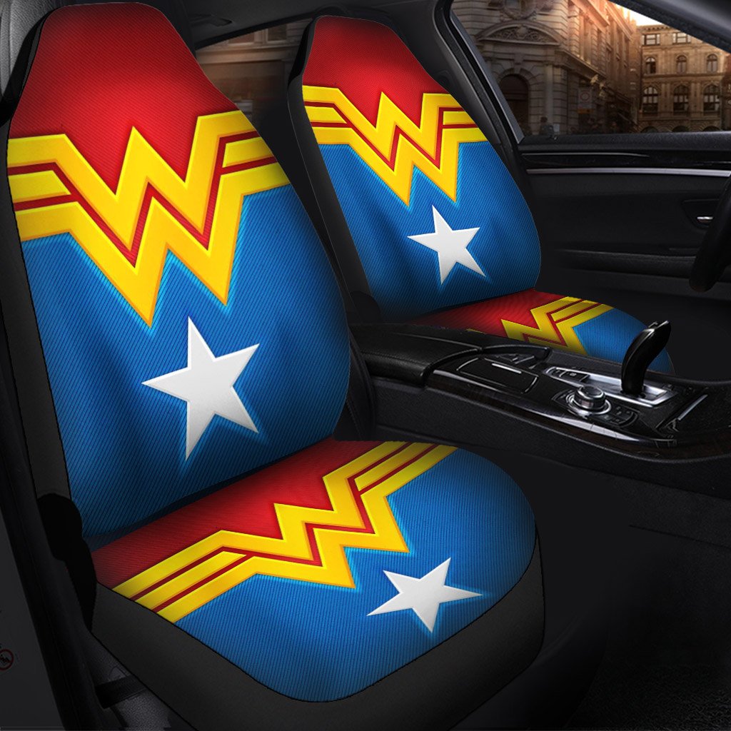 Wonder Woman Art Seat Cover