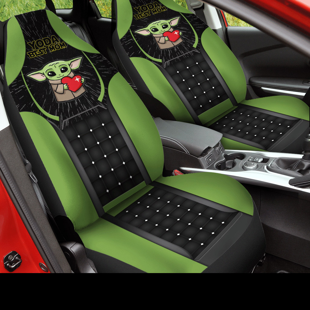 Strong In Me Cuteness Is Baby Yoda Car Seat Covers (SET OF 2)