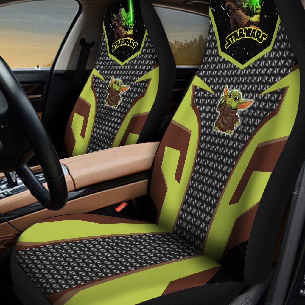 YODA BEST MOM Car Seat Covers (SET OF 2) - v1