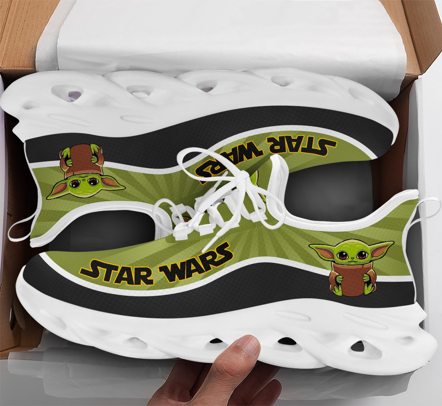 Yoda Custom Name OW Shoes - v7