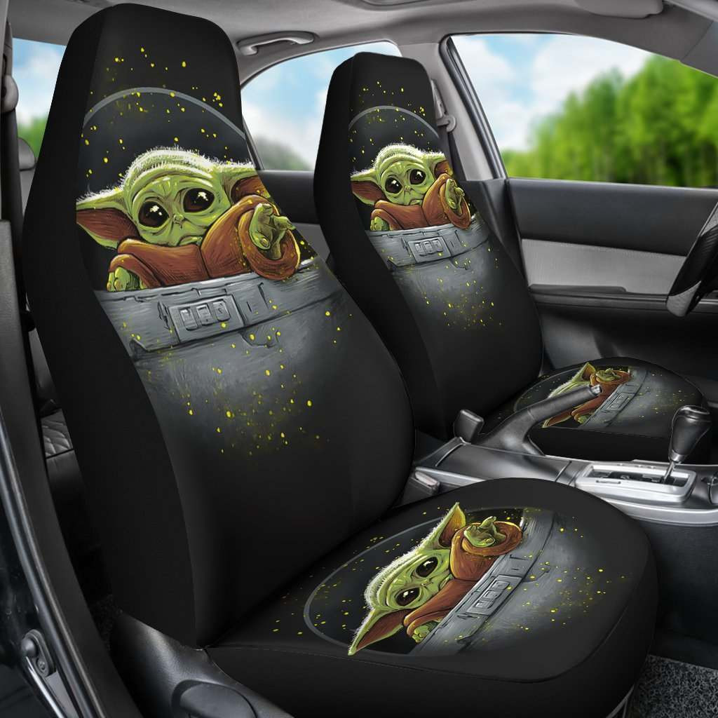 YODA BEST MOM Car Seat Covers (SET OF 2) - v1