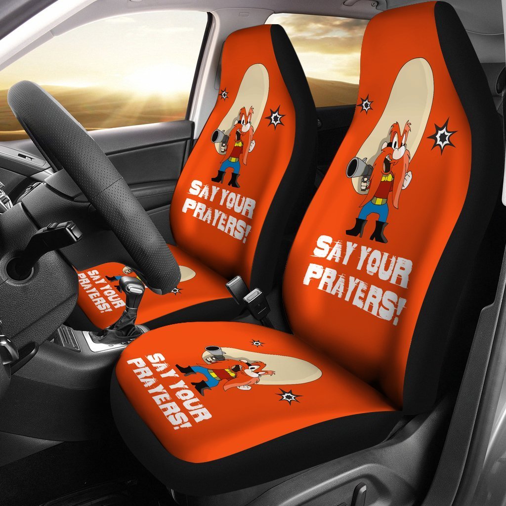 Geralt Logo The Witcher 3 Wild Hunt Car Seat Cover ( Set of 2)